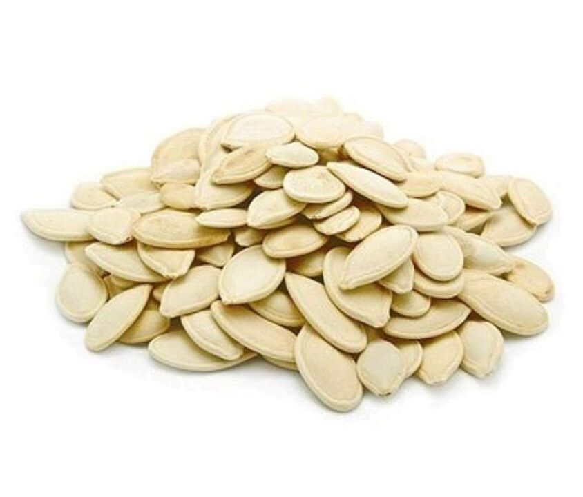 Pumpkin seed from postatitis